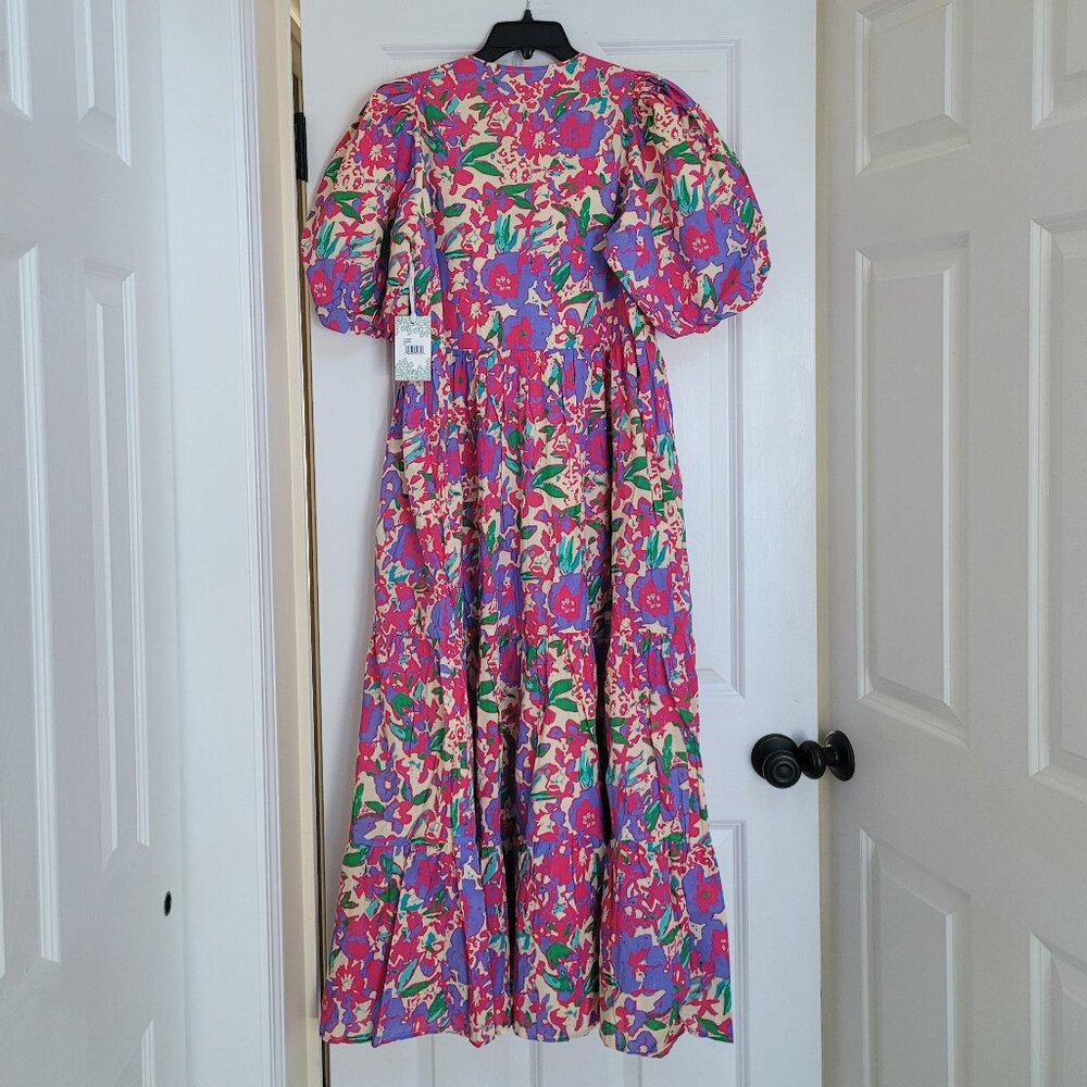 TUCKERNUCK Hyacinth House Magenta Multi Floral Cisco Maxi Dress - Picture 7 of 16